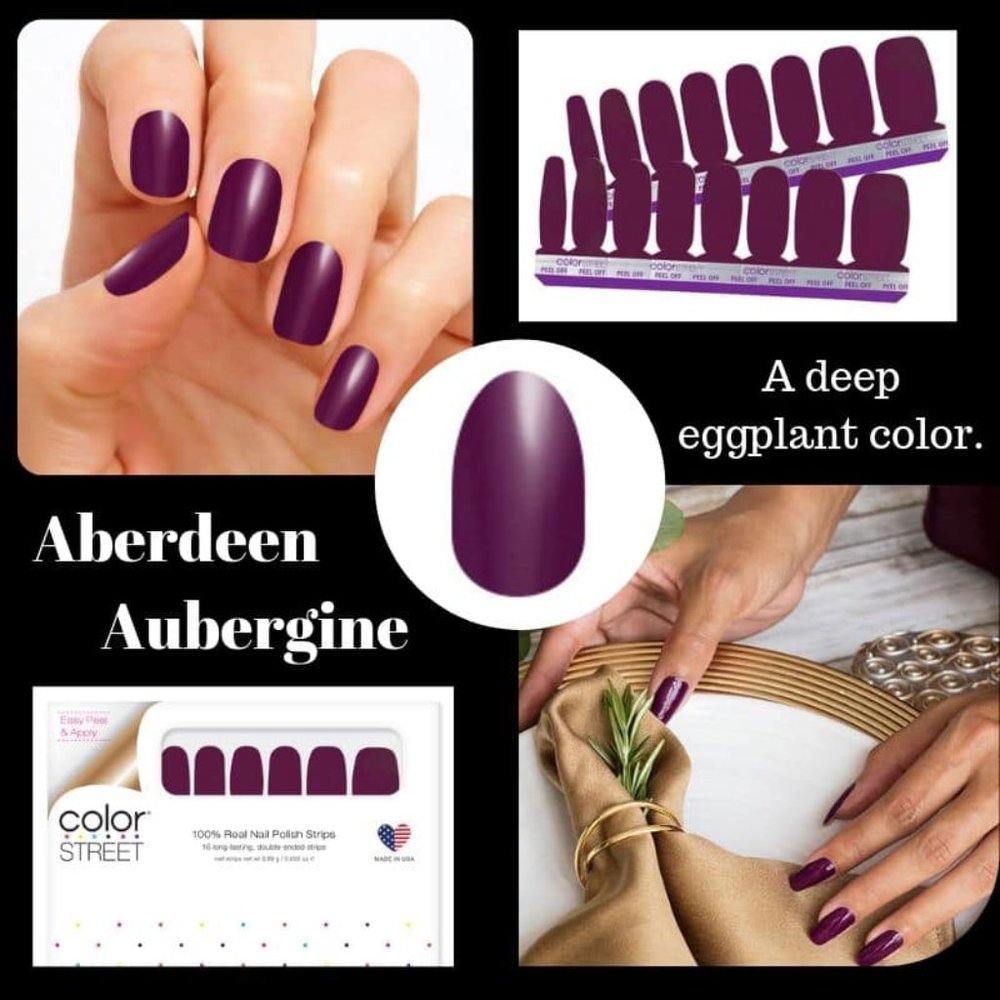Colorstreet Aberdeen Aubergine